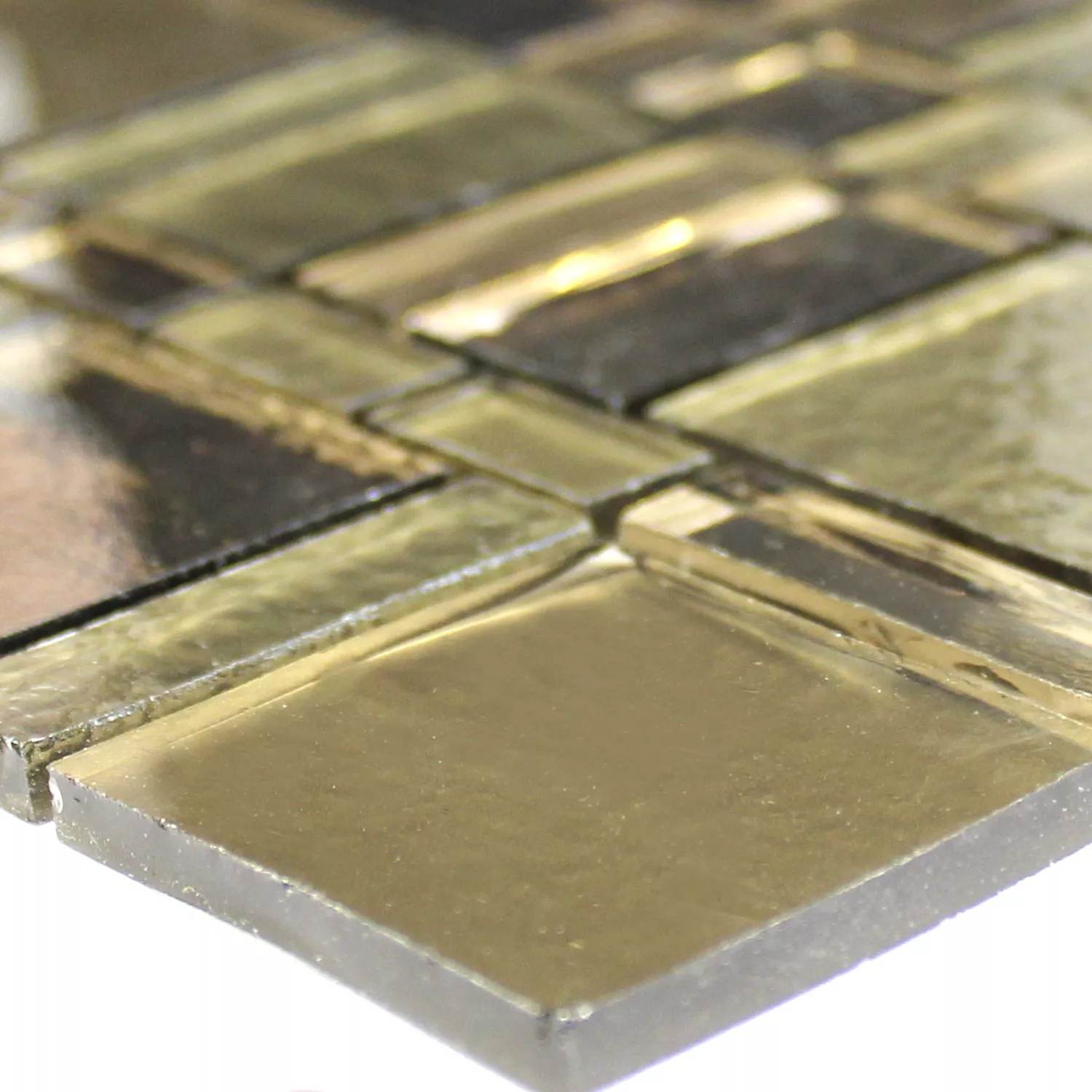 Glass Tiles Trend-Vi Mosaic Liberty Bronzite