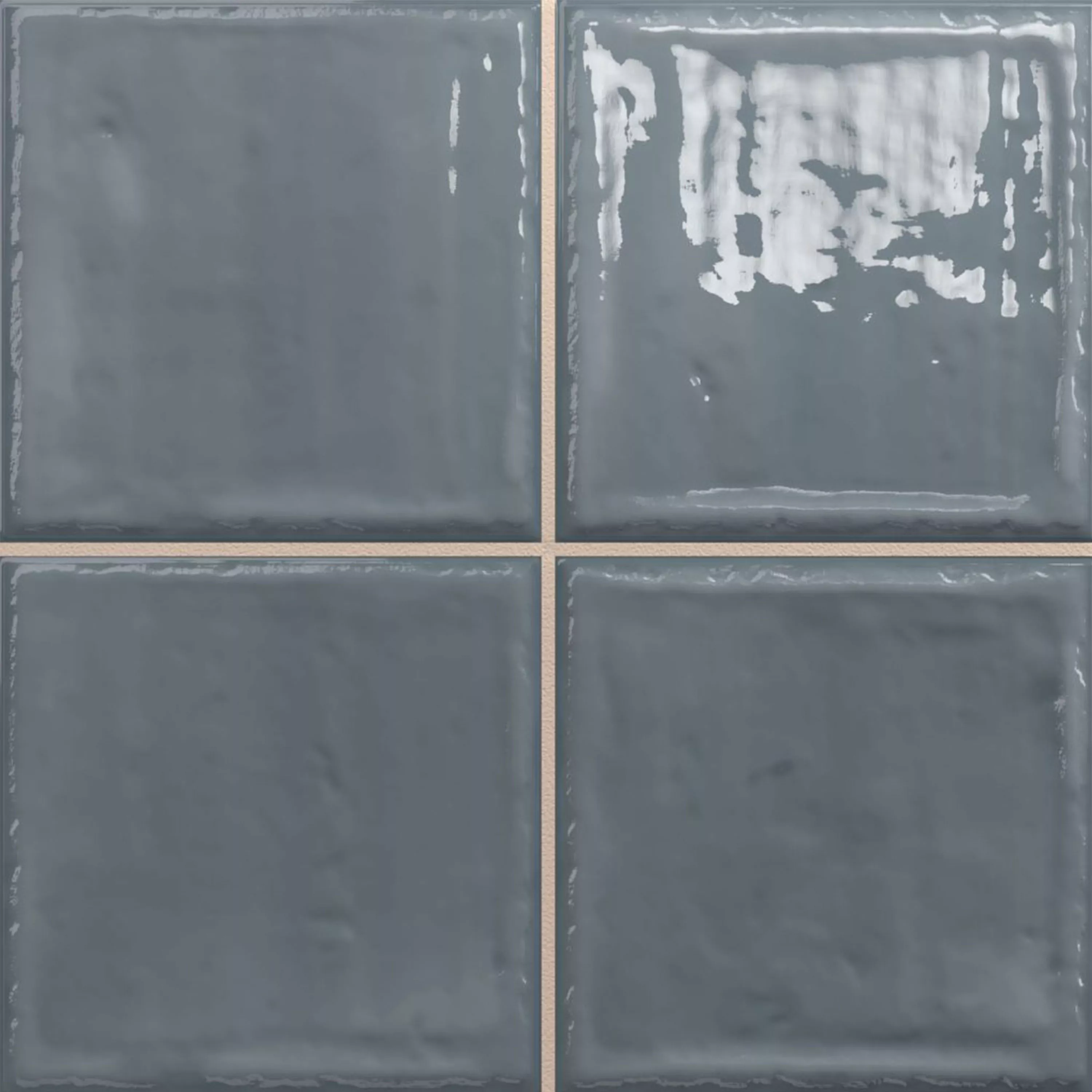 Wall Tiles Verbania Glossy Waved Blue 20x20cm