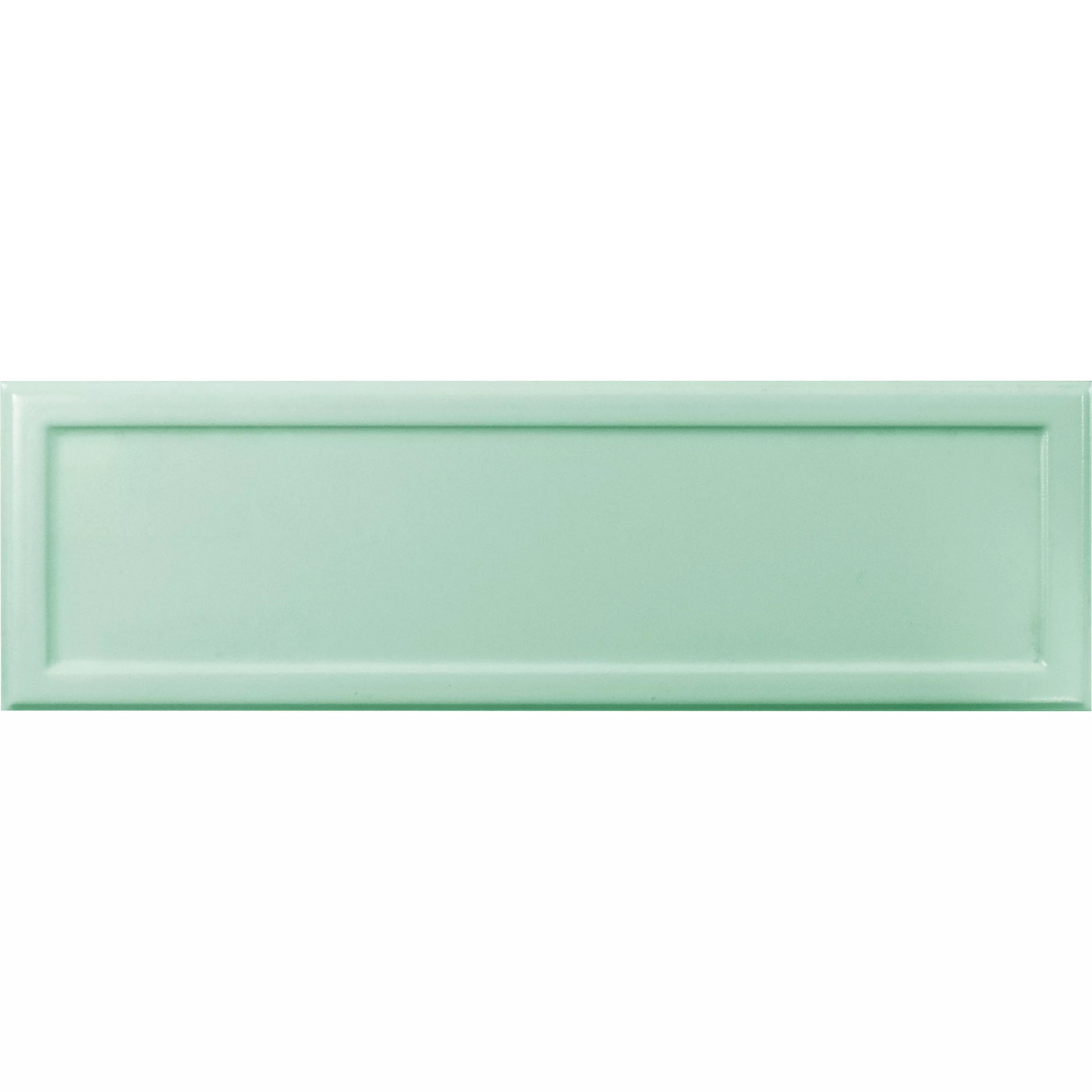 Metro Wall Tile Kennedy 10x30cm Green