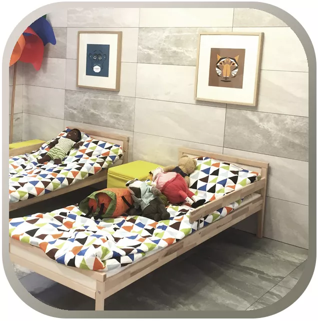 Tiles in the nursery