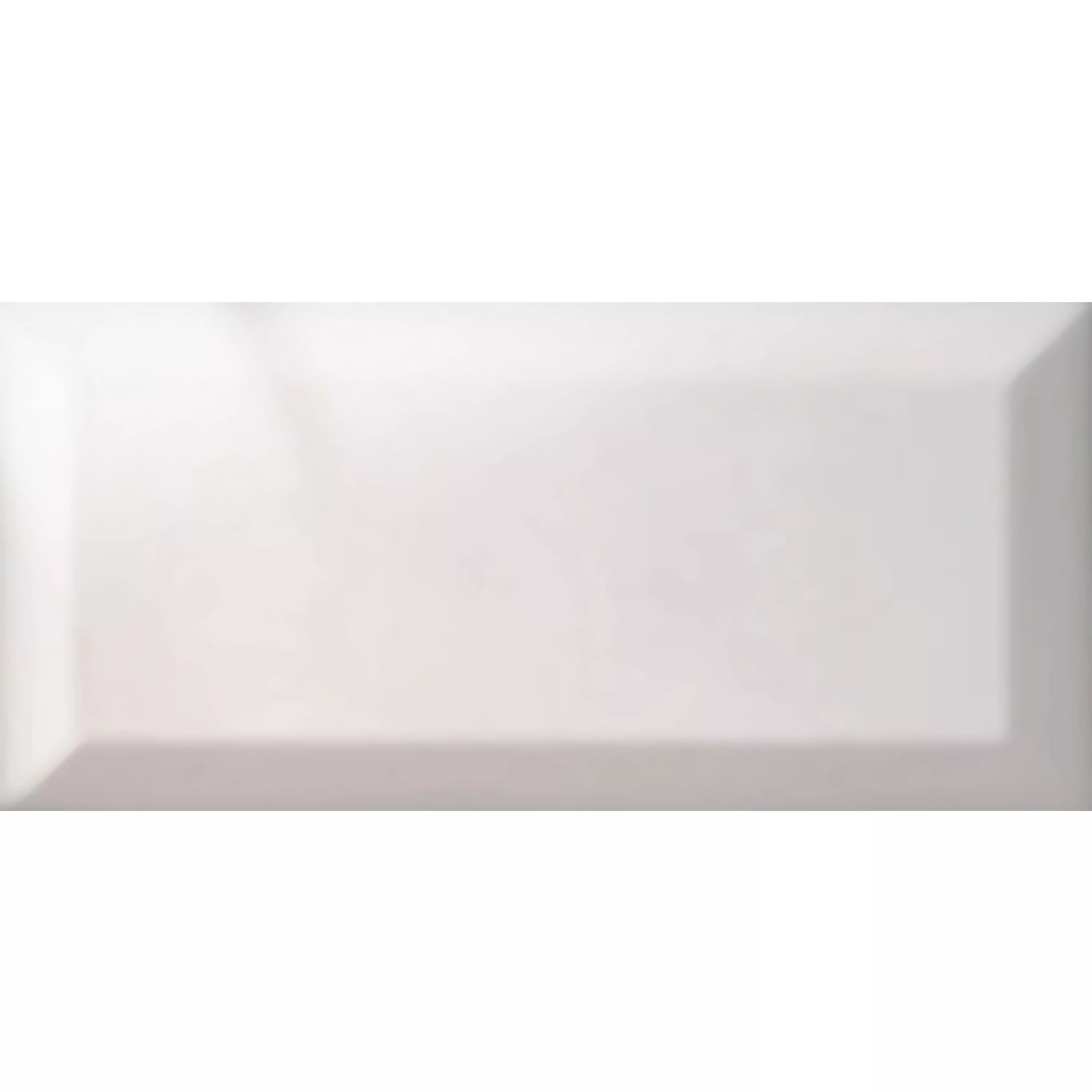 Metro Wall Tiles Heliopolis Facet Blanc 7,5x15cm