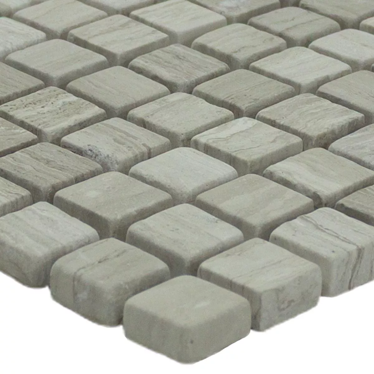 Natural Stone Mosaic Tile Faro Grey
