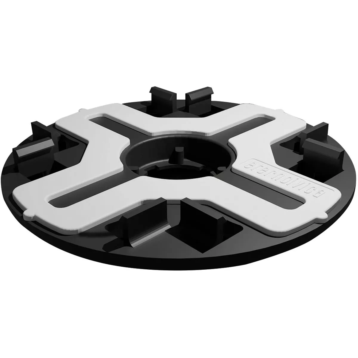 Cross connector for aluminum rail