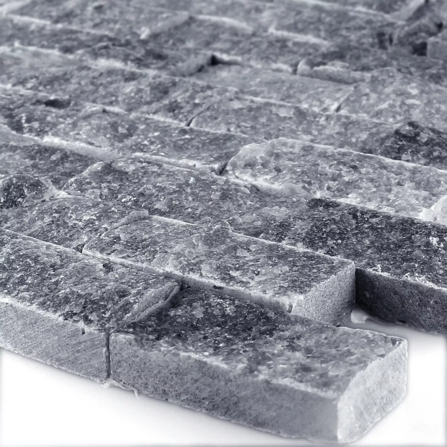 Natural Stone Mosaic Marble Visso Nero 3D