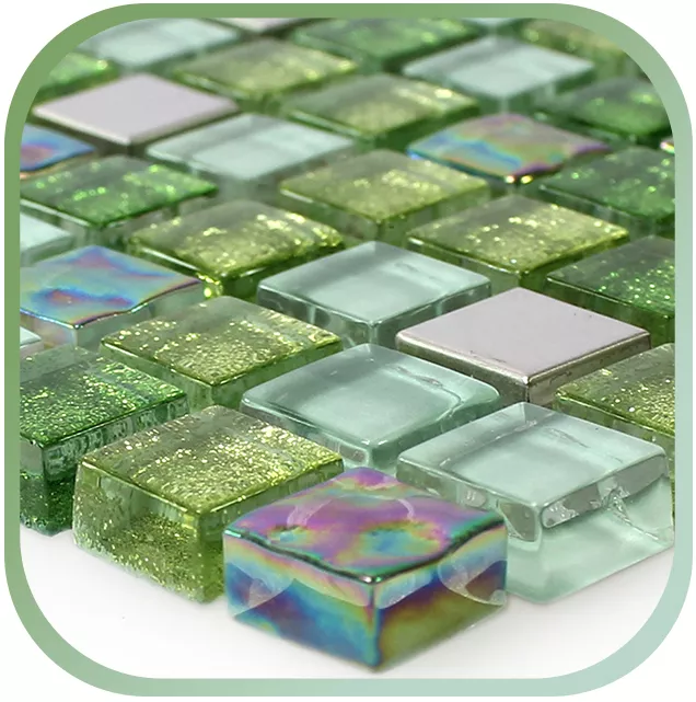 Glass Metal Mosaic