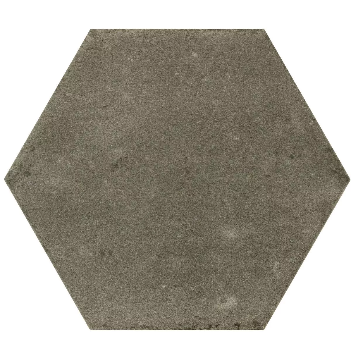 Floor Tiles Arosa Mat Hexagon Brown 17,3x15cm