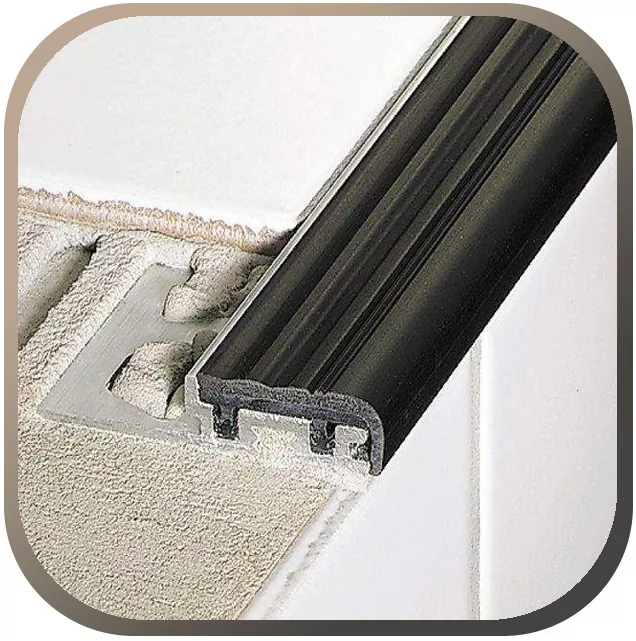 Stair profiles, step nosings, commercial