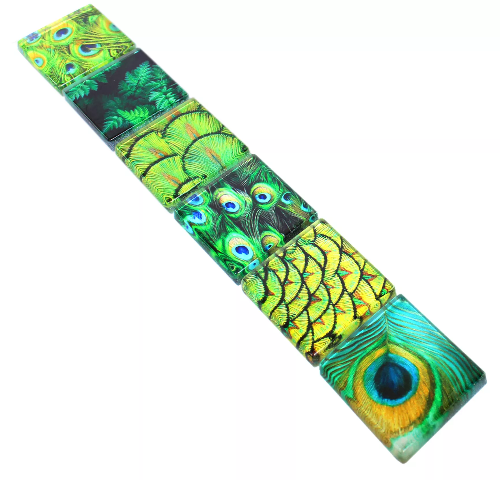 Glass Border Ordway Green Square 48