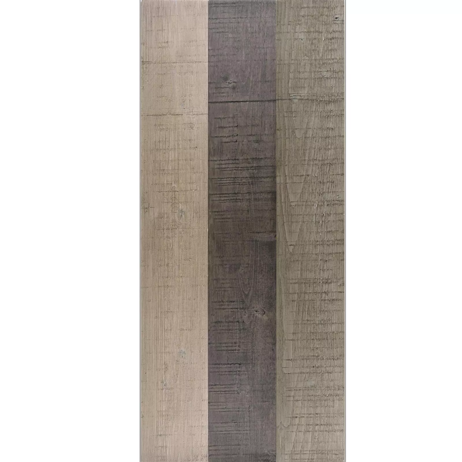 Wall Ties of Wood Paris Self Adhesive Grey Mix