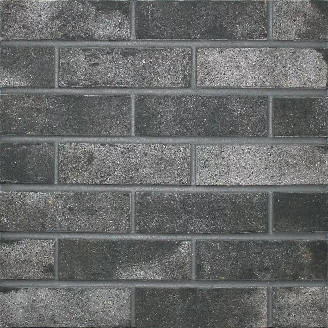 Wall Tiles Leverkusen 7,1x24cm Straps Dark Grey