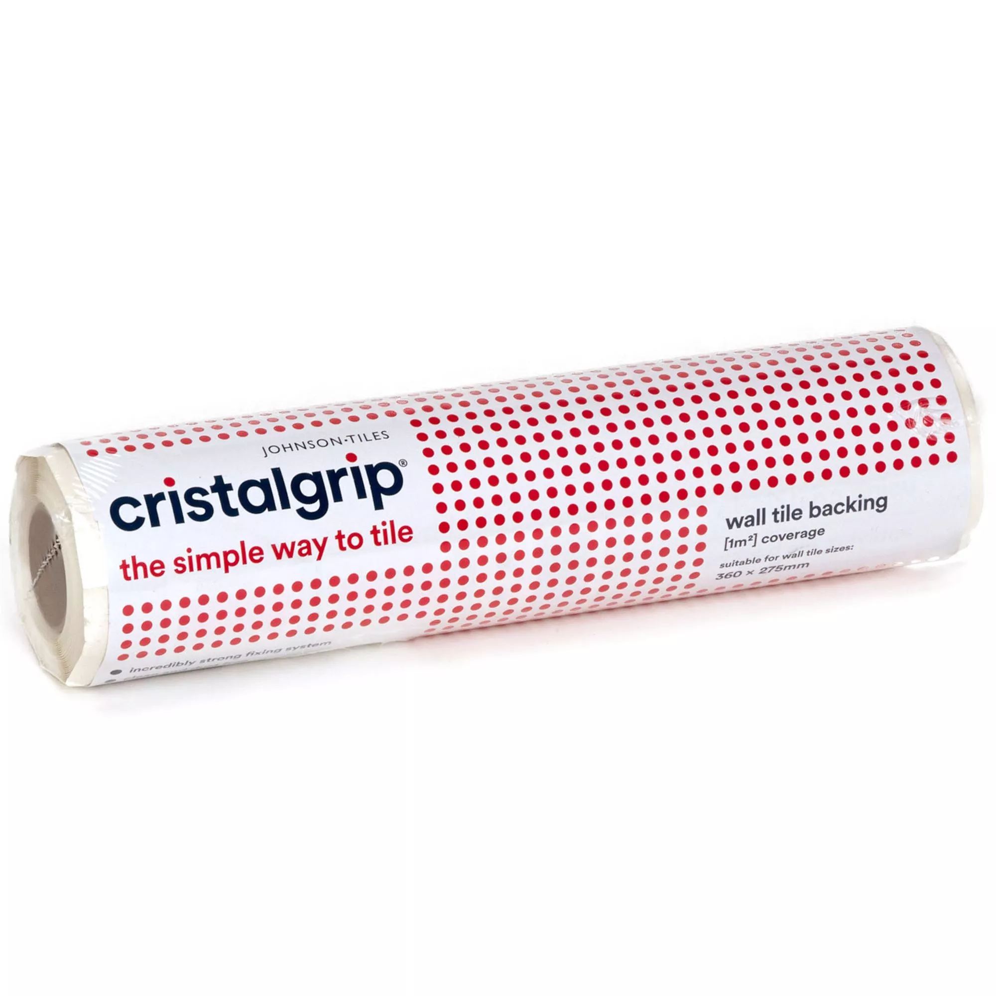 Cristalgrip Wandfliesen Haftgewebe Klettband 25cm