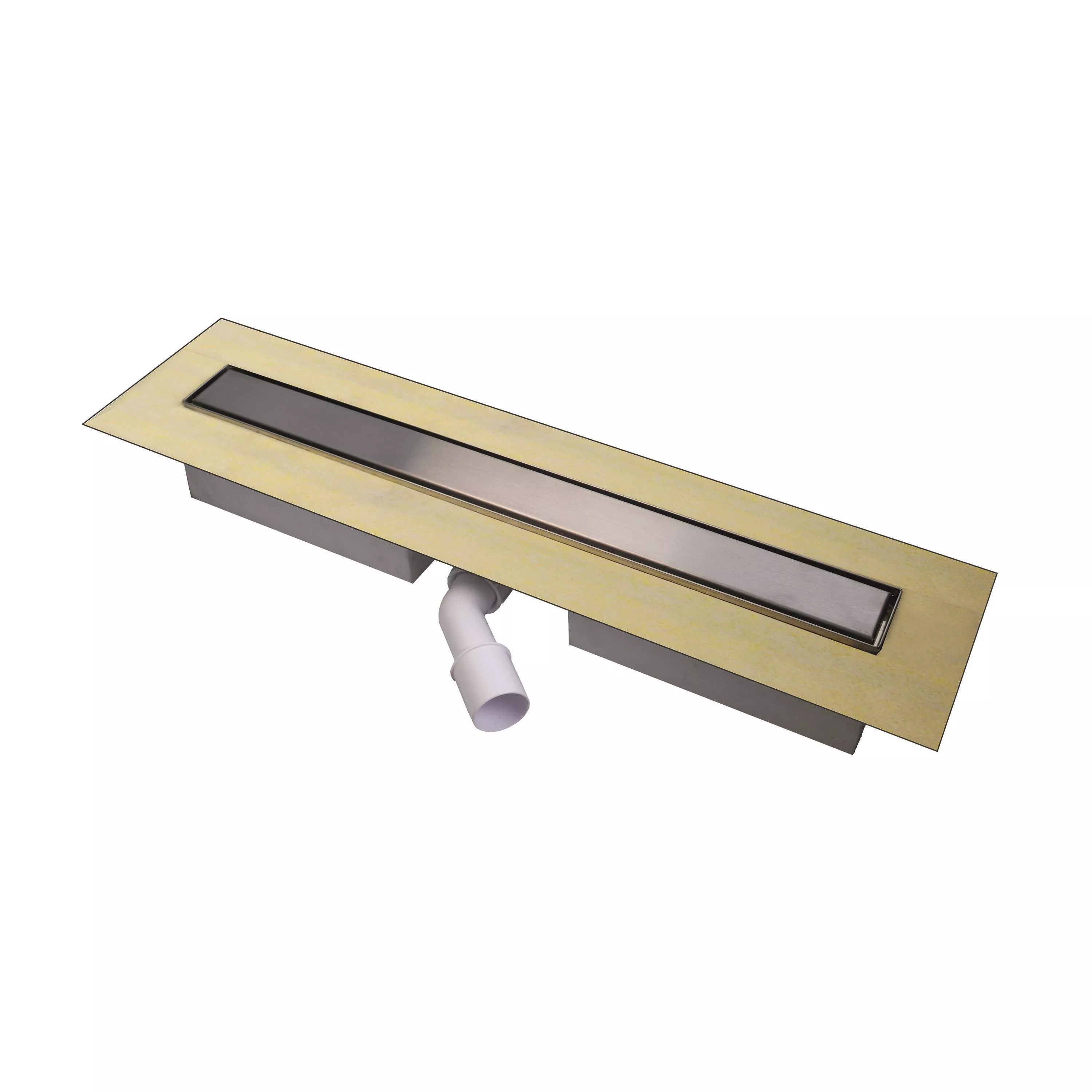 Duschrinne Komplettset Beidseitig Verwendbare Rost 800mm