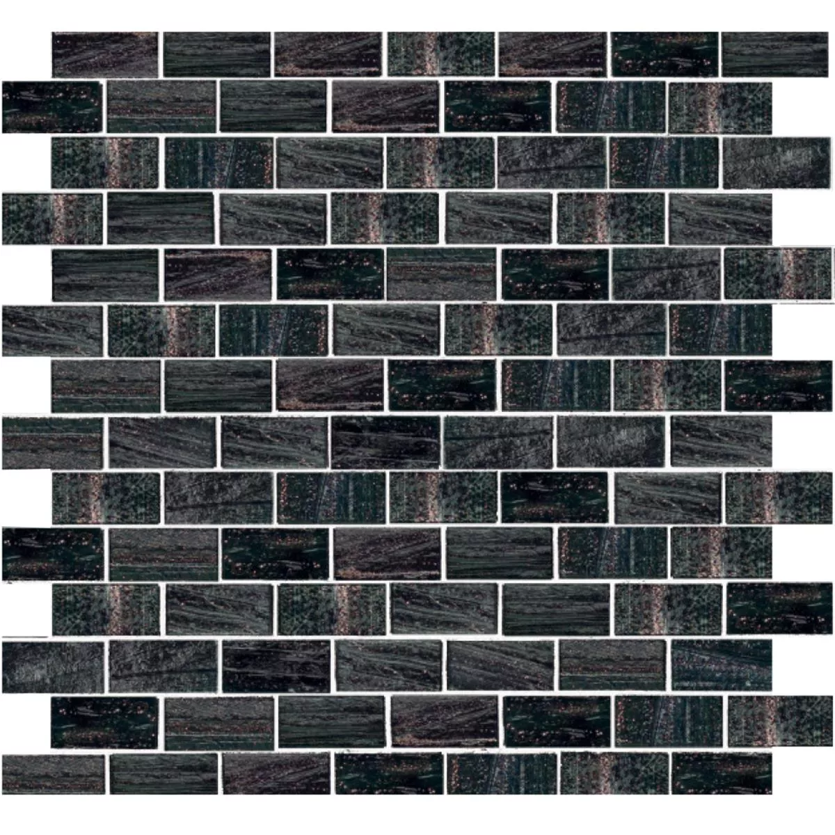 Glass Mosaic Tiles Trend-Vi Rectangular 260
