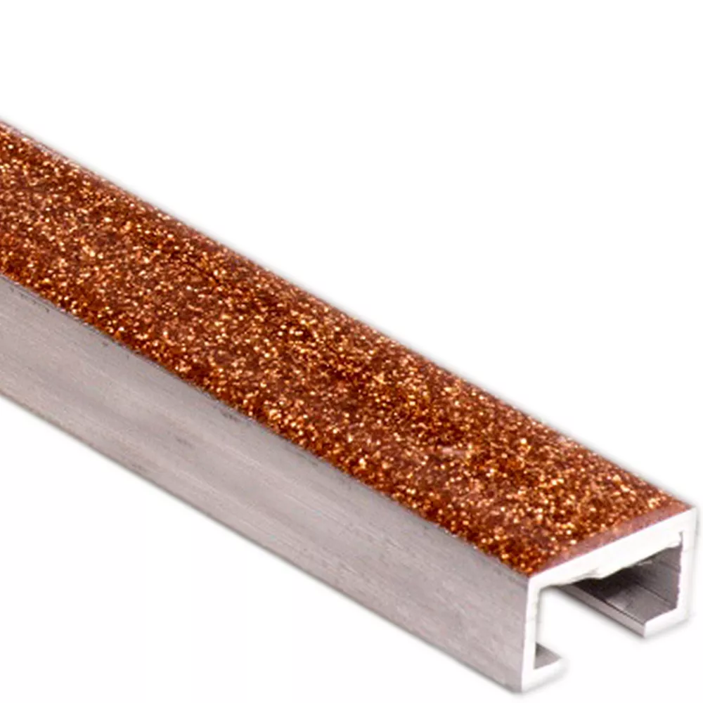 Bordes de Azulejos Vienna Naranja Brillo 15x600mm