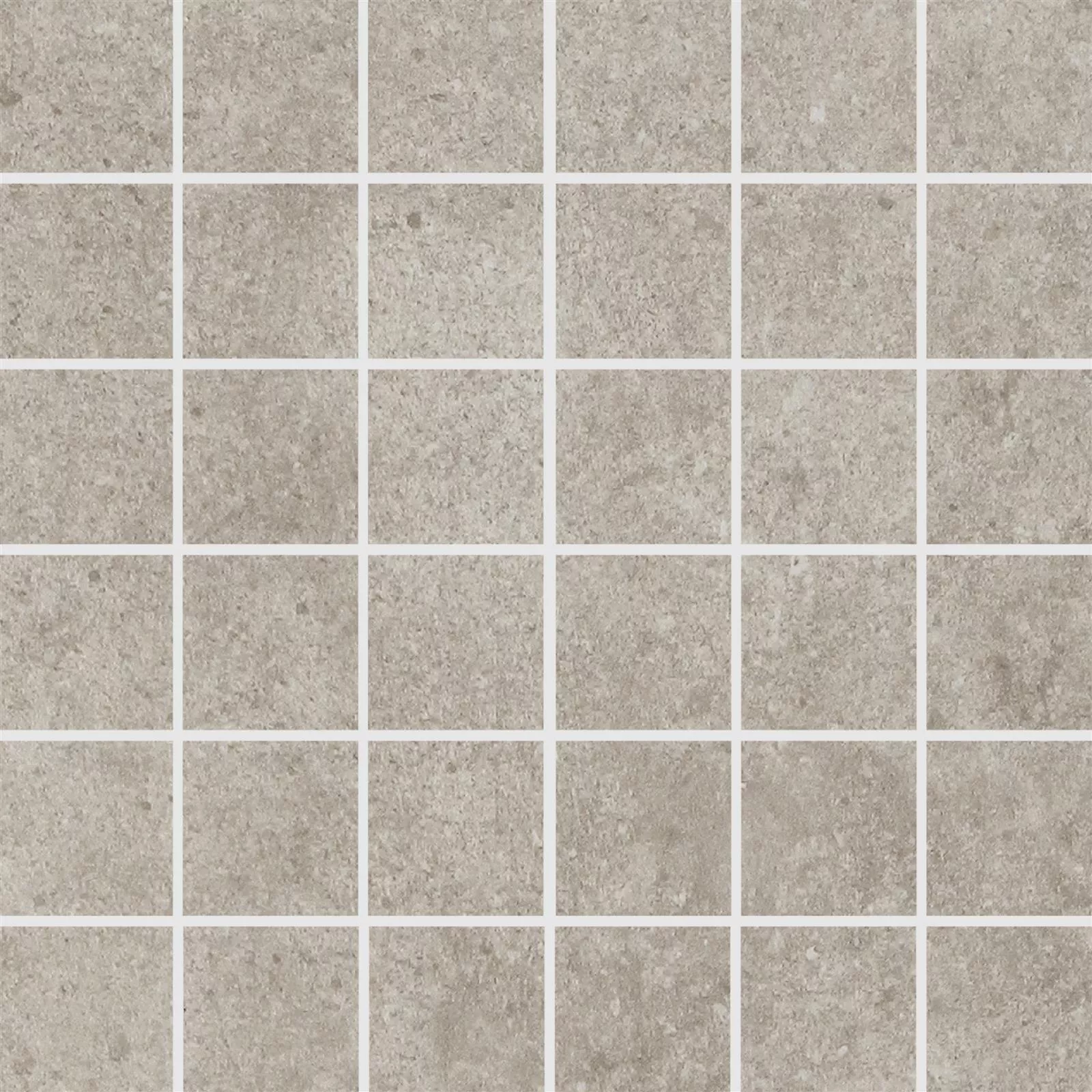 Mosaic Tile Stone Optic Despina Light Grey