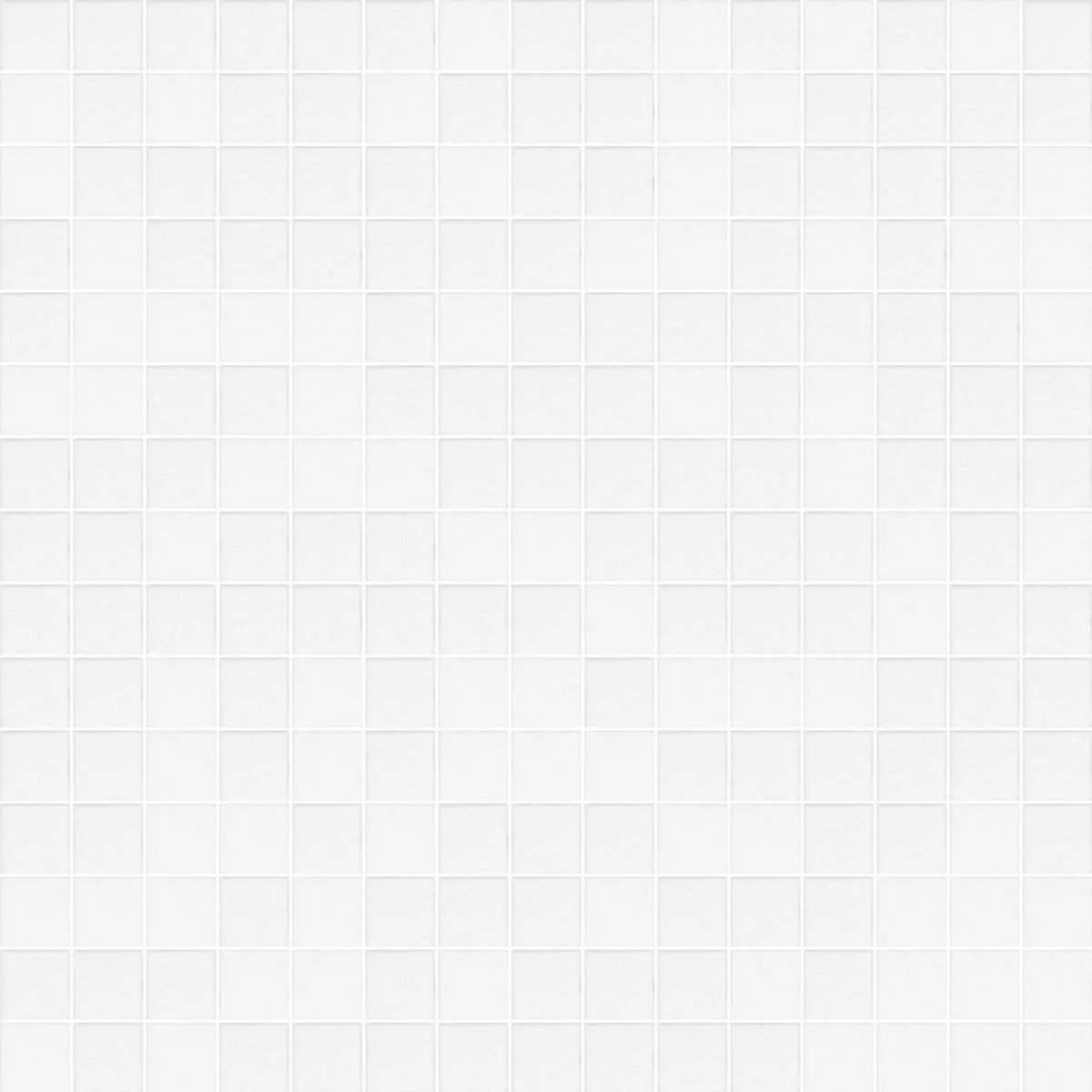 Glass Mosaic Tile Trend-Vi Vitreo 190 Blanc 20x20mm