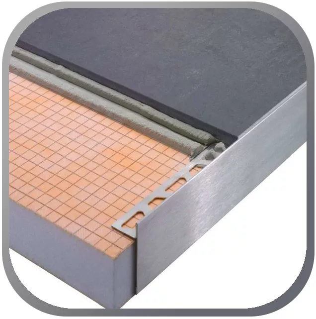 Edge protection profile kitchen worktops