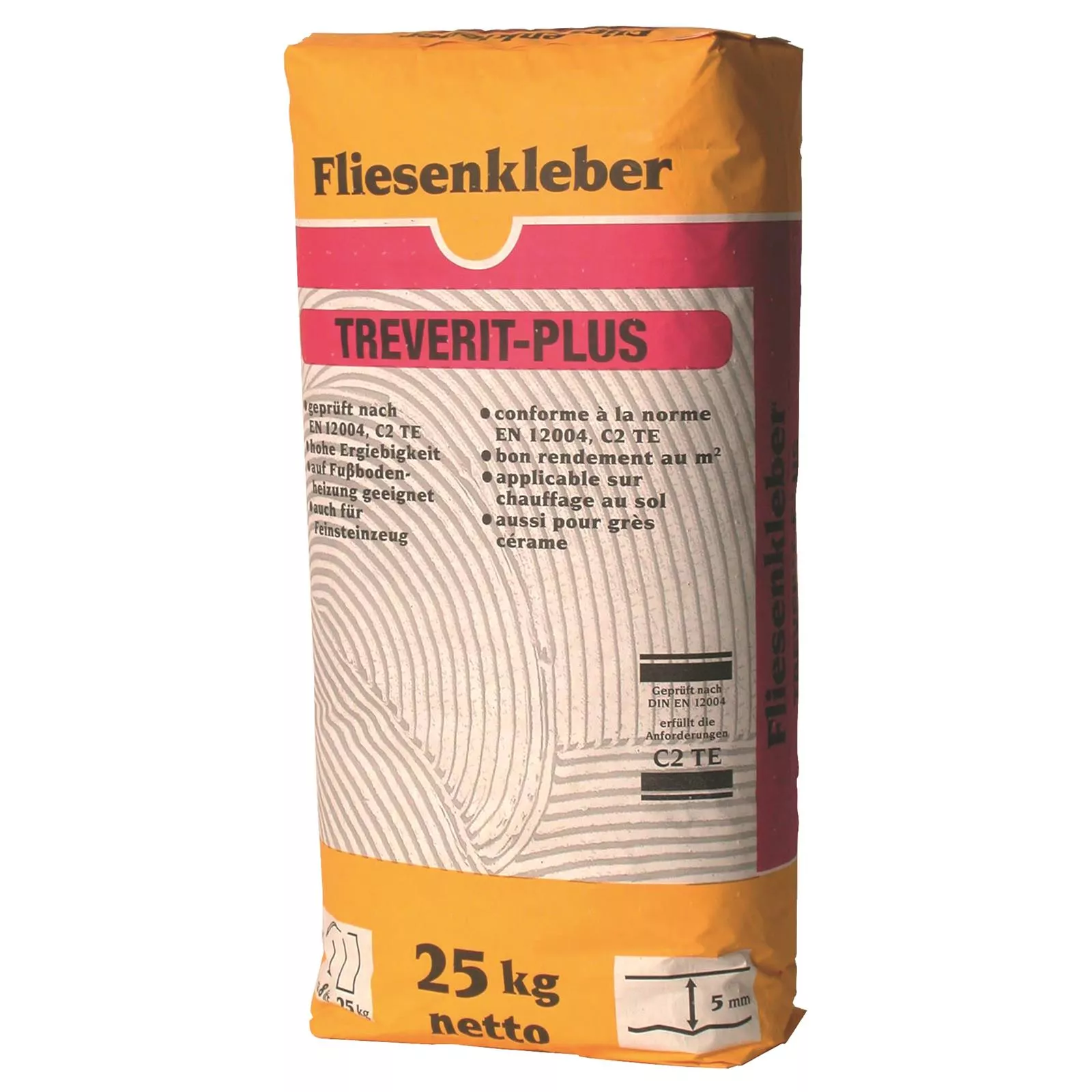 Plus Tile Adhesive Ceramic &amp; Porcelain Stoneware Interior (25KG)