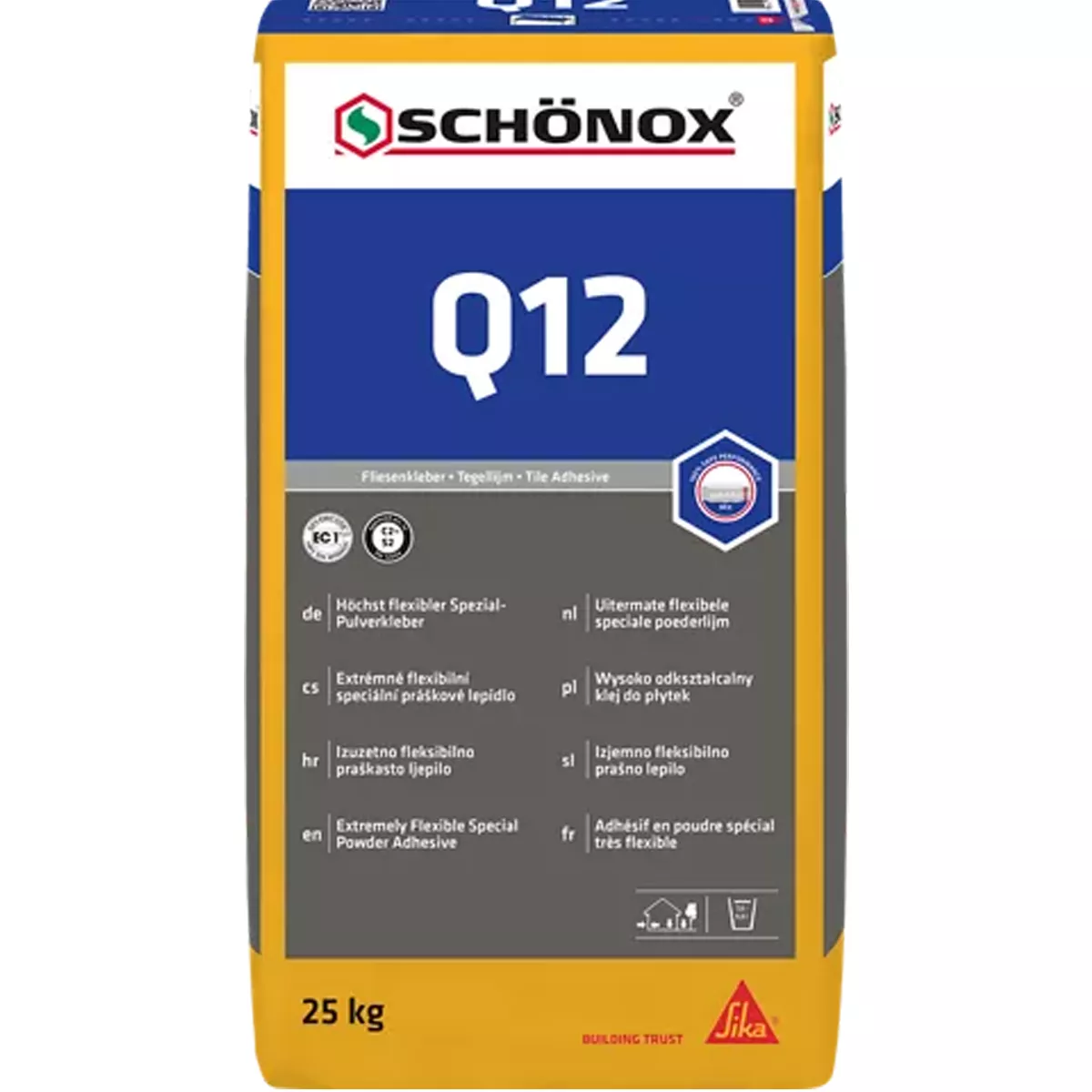 Tile adhesive Schönox Q12 special powder adhesive 25 kg