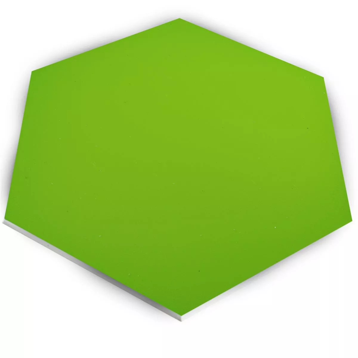 Vinyl Hexagon Wall Tile Century Self Adhesive Green