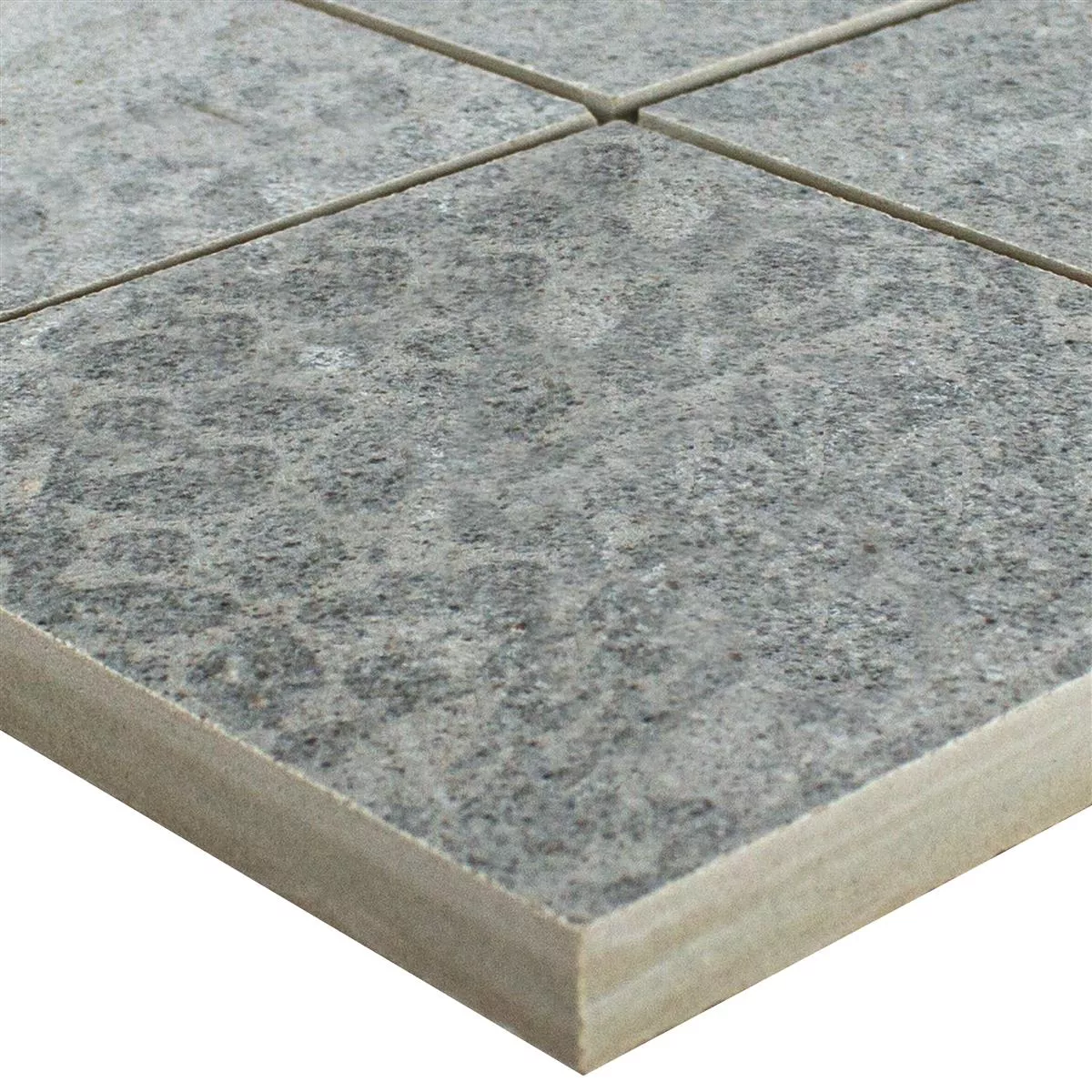 Ceramic Mosaic Tiles Jeylo Retro Optic Grey Q95