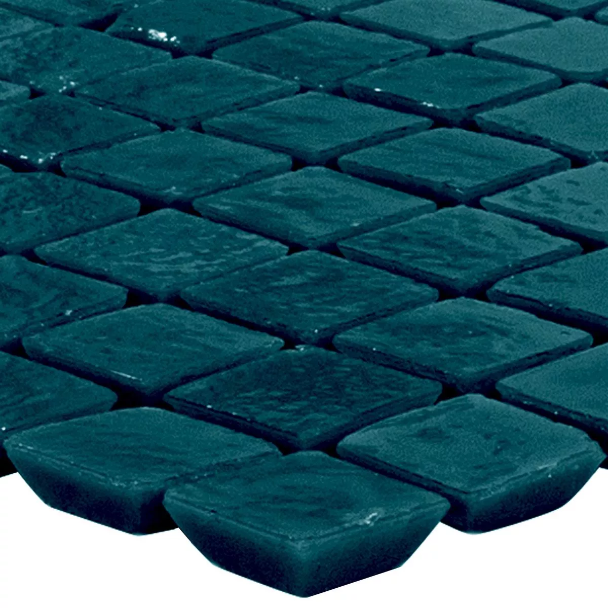 Glass Mosaic Tiles Havana Petrol