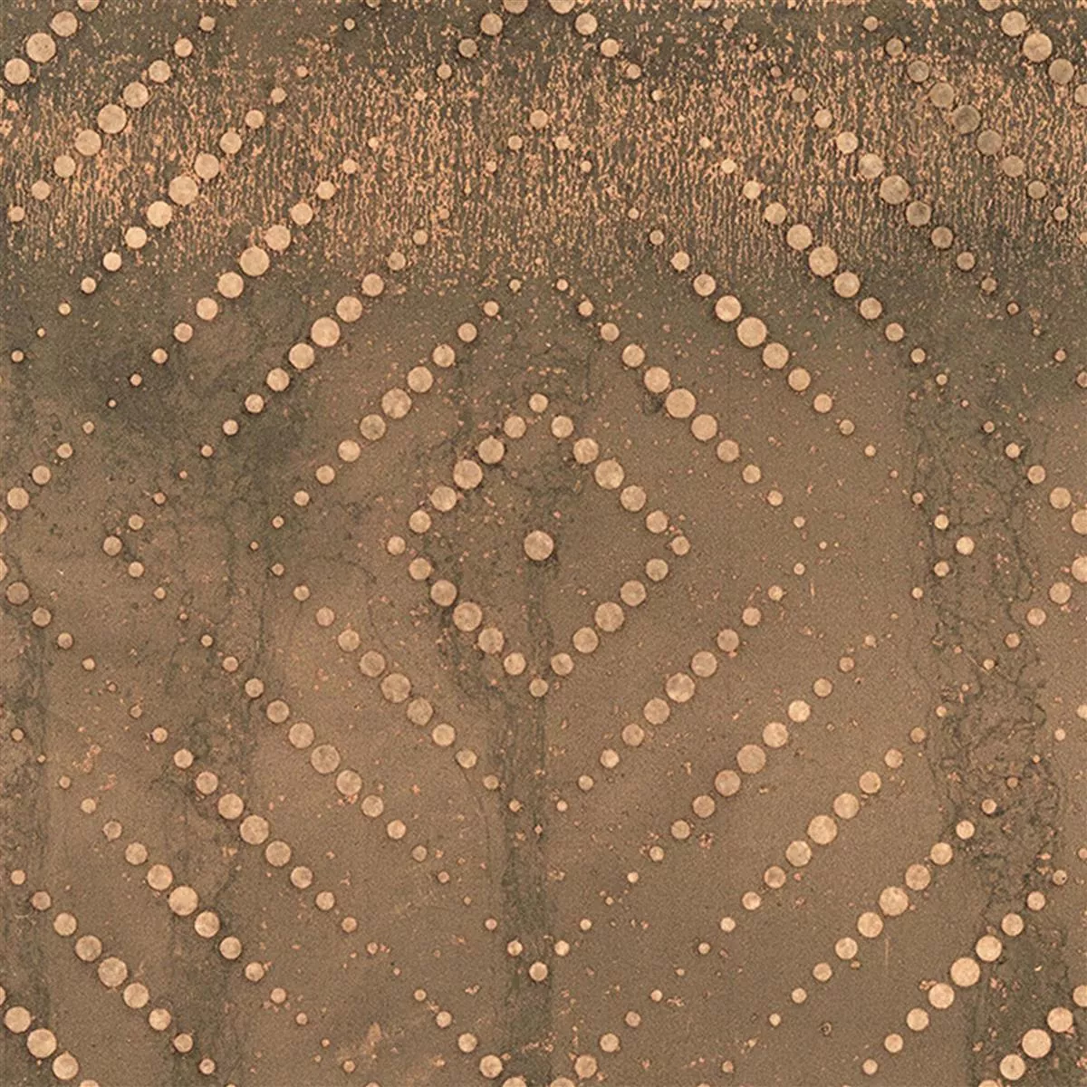 Floor Tiles Chicago Metal Optic Bronze R9 - 18,5x18,5cm - 3