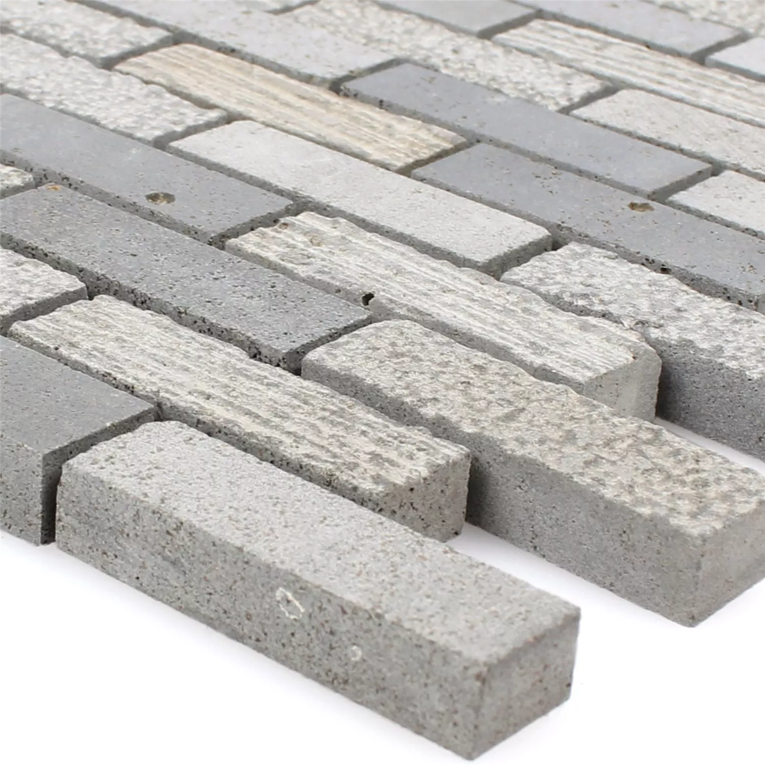 Mosaic Tiles Daimon Stone Carving Mix Cement Grey