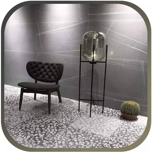 Floor tiles in living spaces