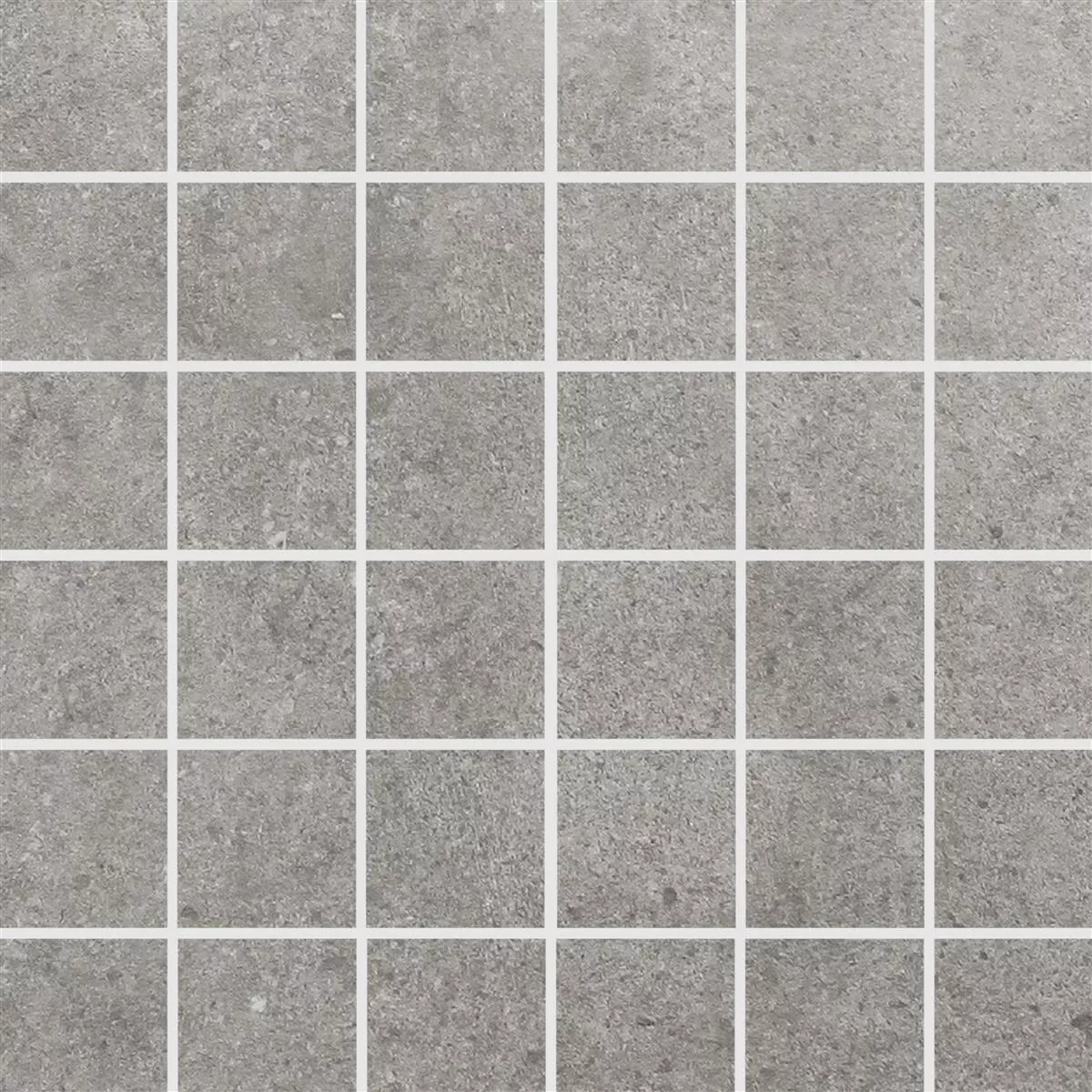 Mosaic Tile Stone Optic Despina Grey