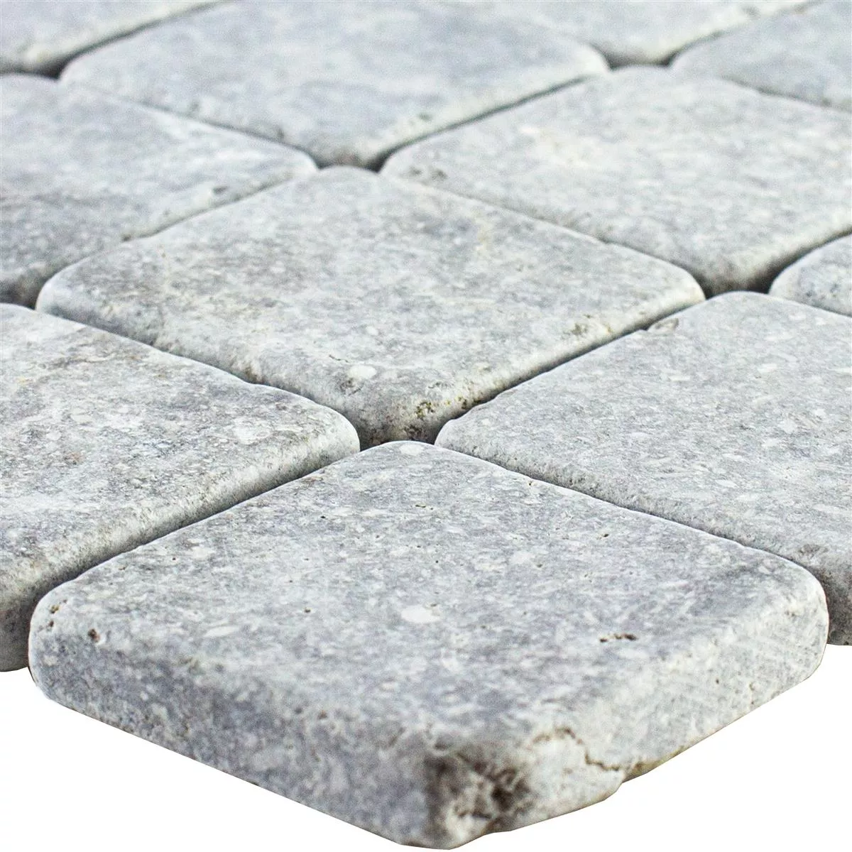 Natural Stone Marble Mosaic Zaria Light Grey