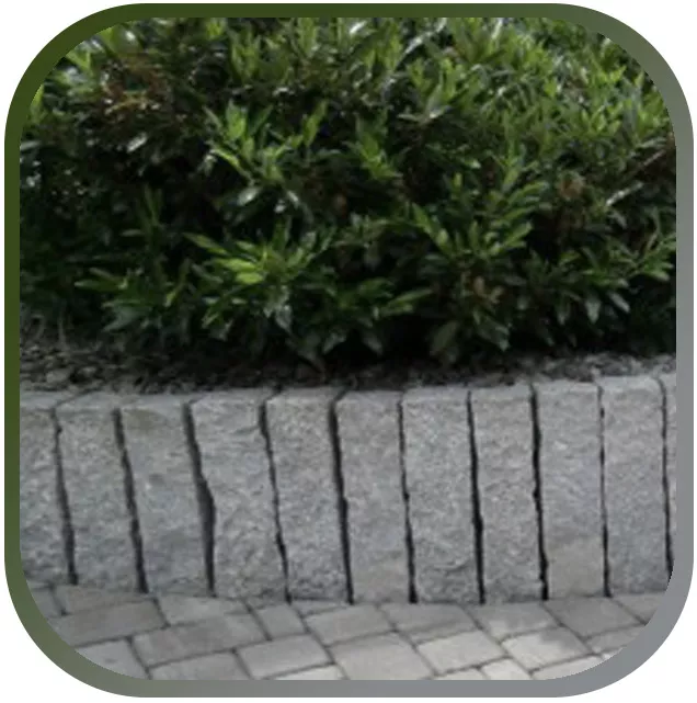 Natural stone palisades