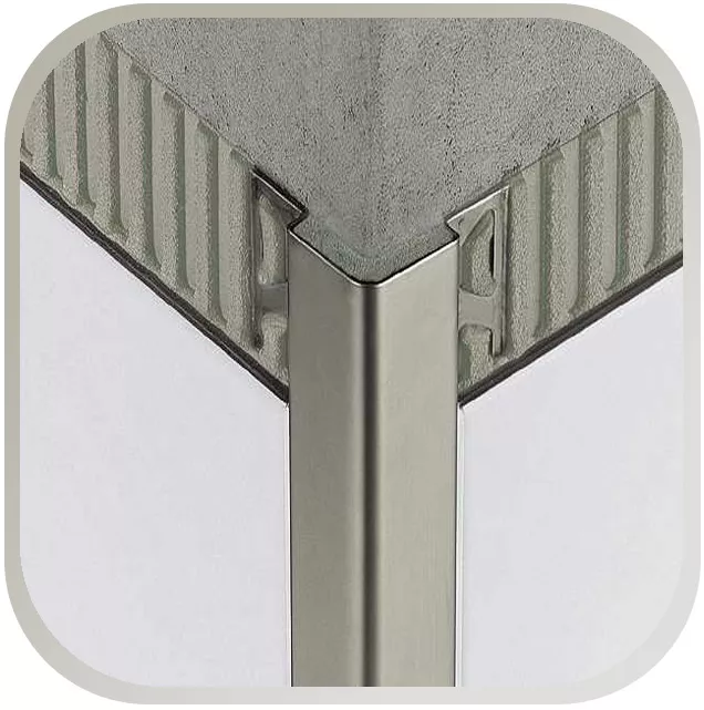 Corner profile edge protection stainless steel