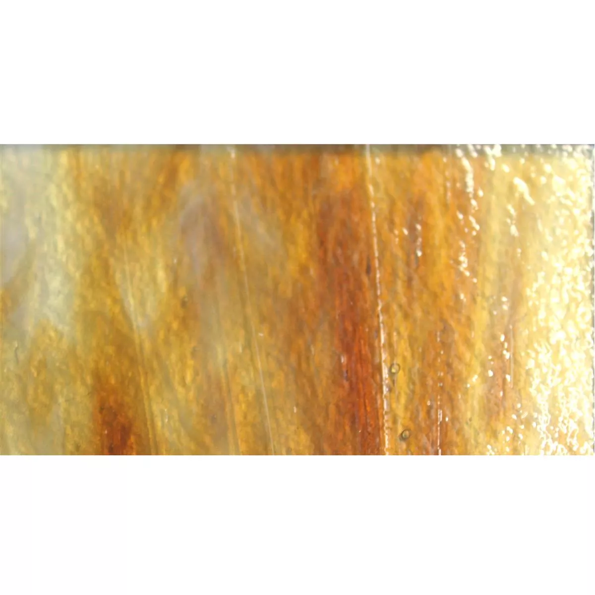 Metro Azulejos De Cristal Subway Honey 7,5x15cm