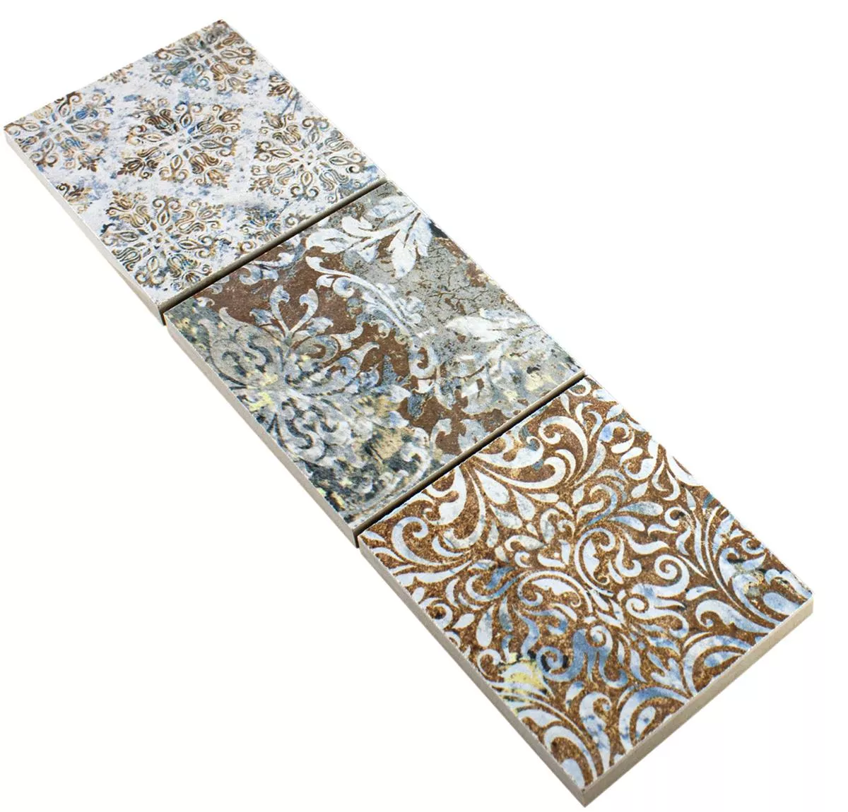 Porcelain Stoneware Border Jordan Colored 95x95mm