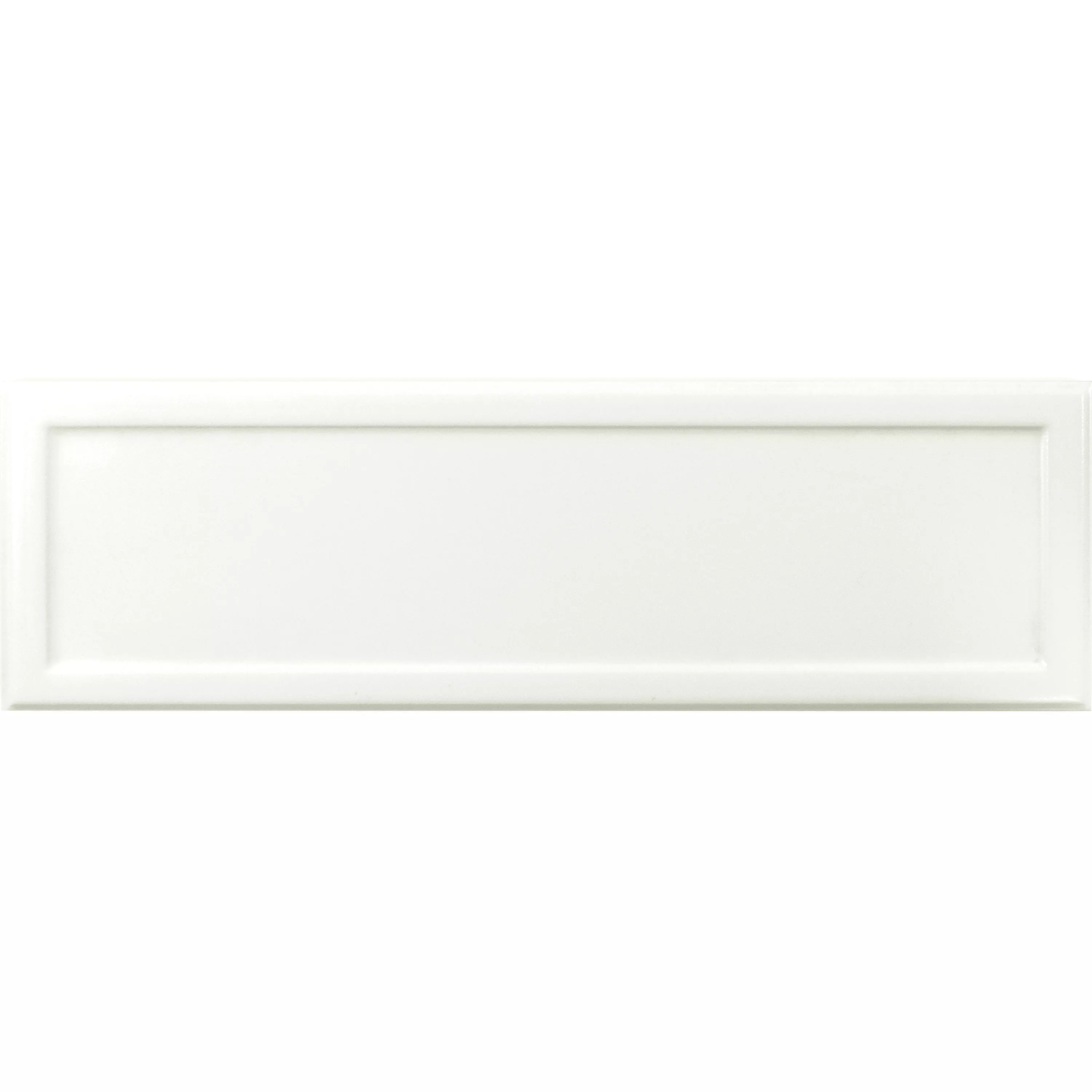 Metro Wall Tile Kennedy 10x30cm Blanc
