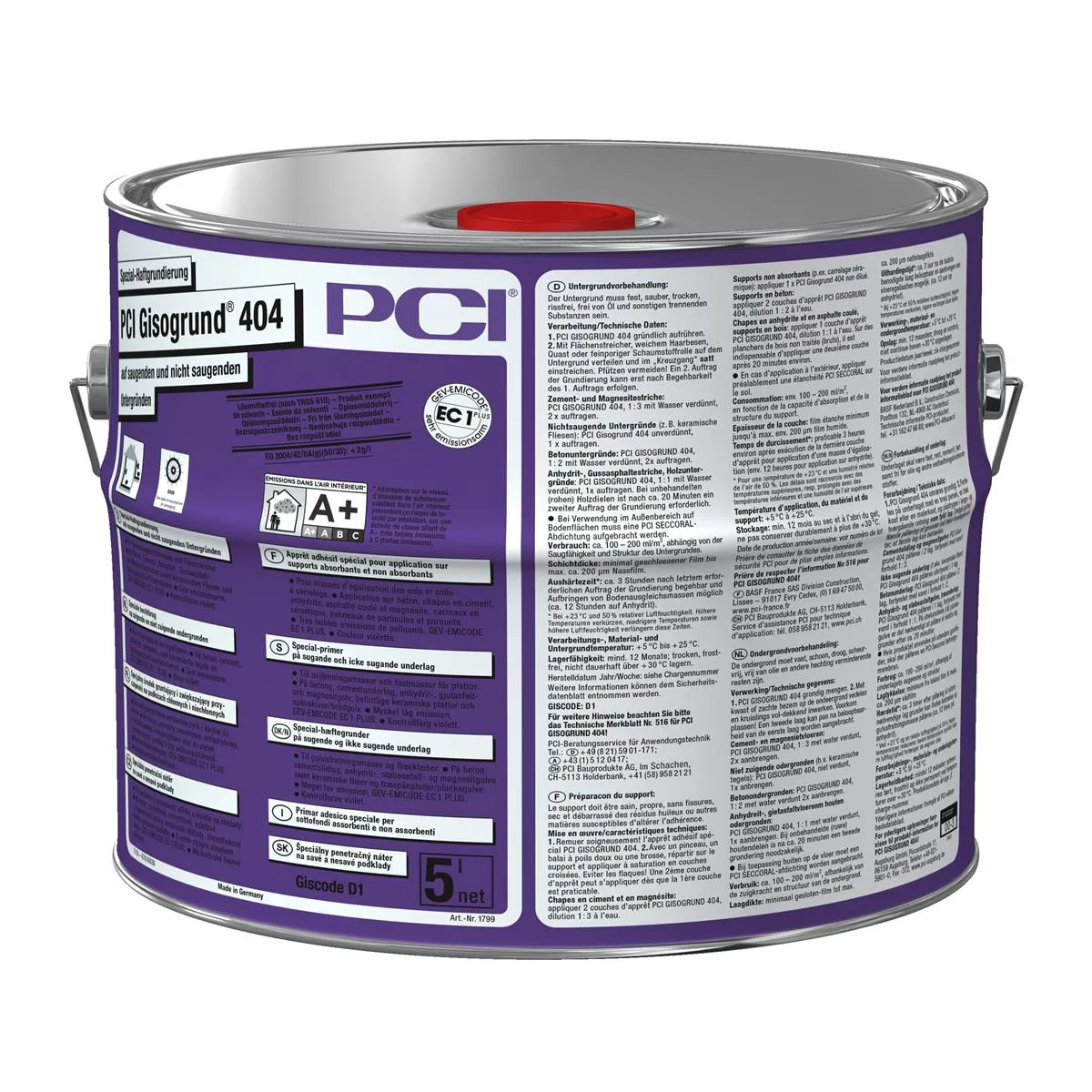 PCI Gisogrund 404 special adhesion primer violet 5L
