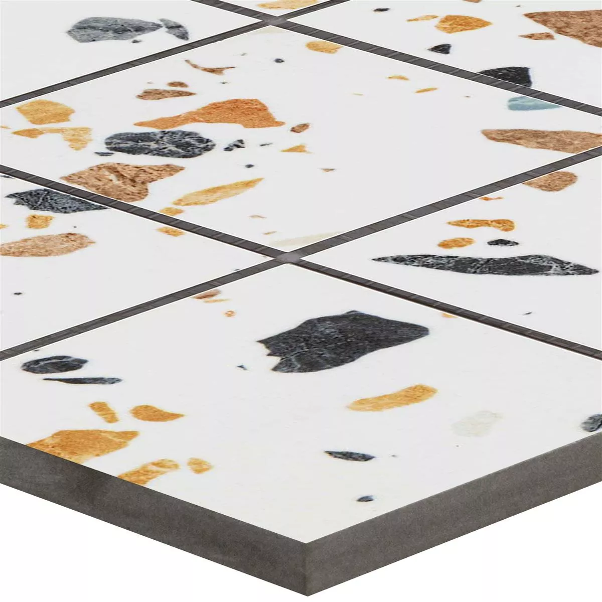 Ceramic Mosaic Tiles Liberty Colored 73x73mm