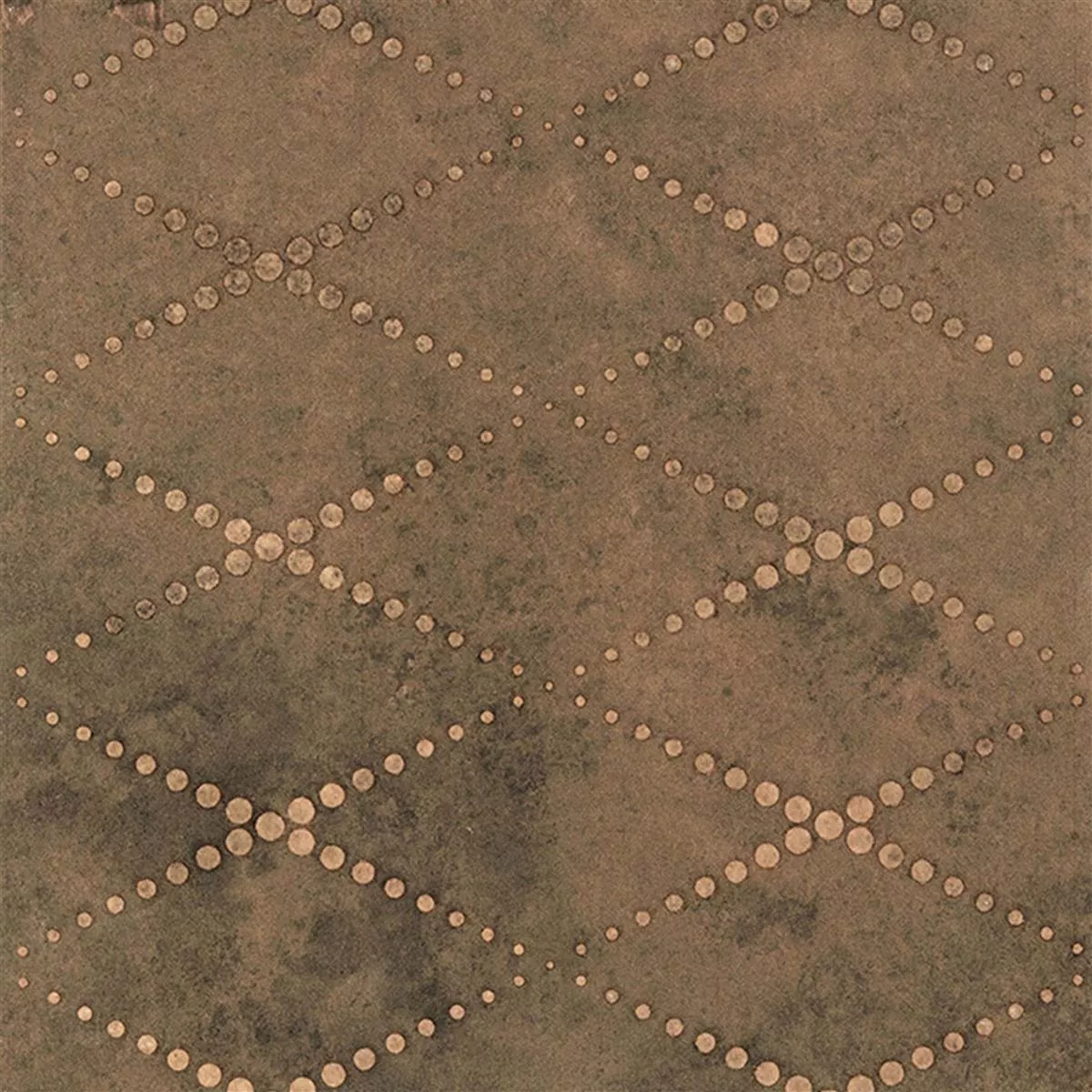 Floor Tiles Chicago Metal Optic Bronze R9 - 18,5x18,5cm - 2