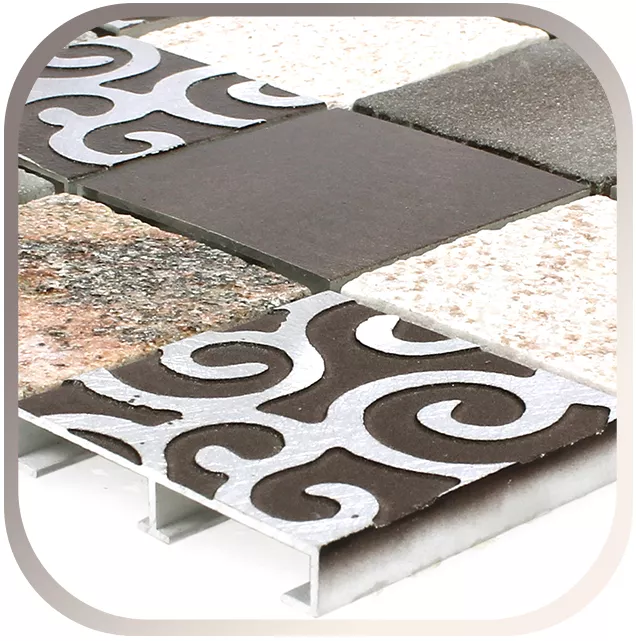 Glass Natural Stone Metal Mosaic