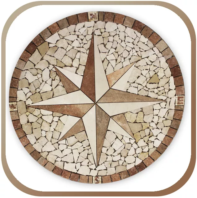 Rosones and inlays unmistakable