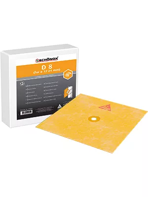 Expansion zone cuffs wall Schönox D8 Ø 12-24 mm
