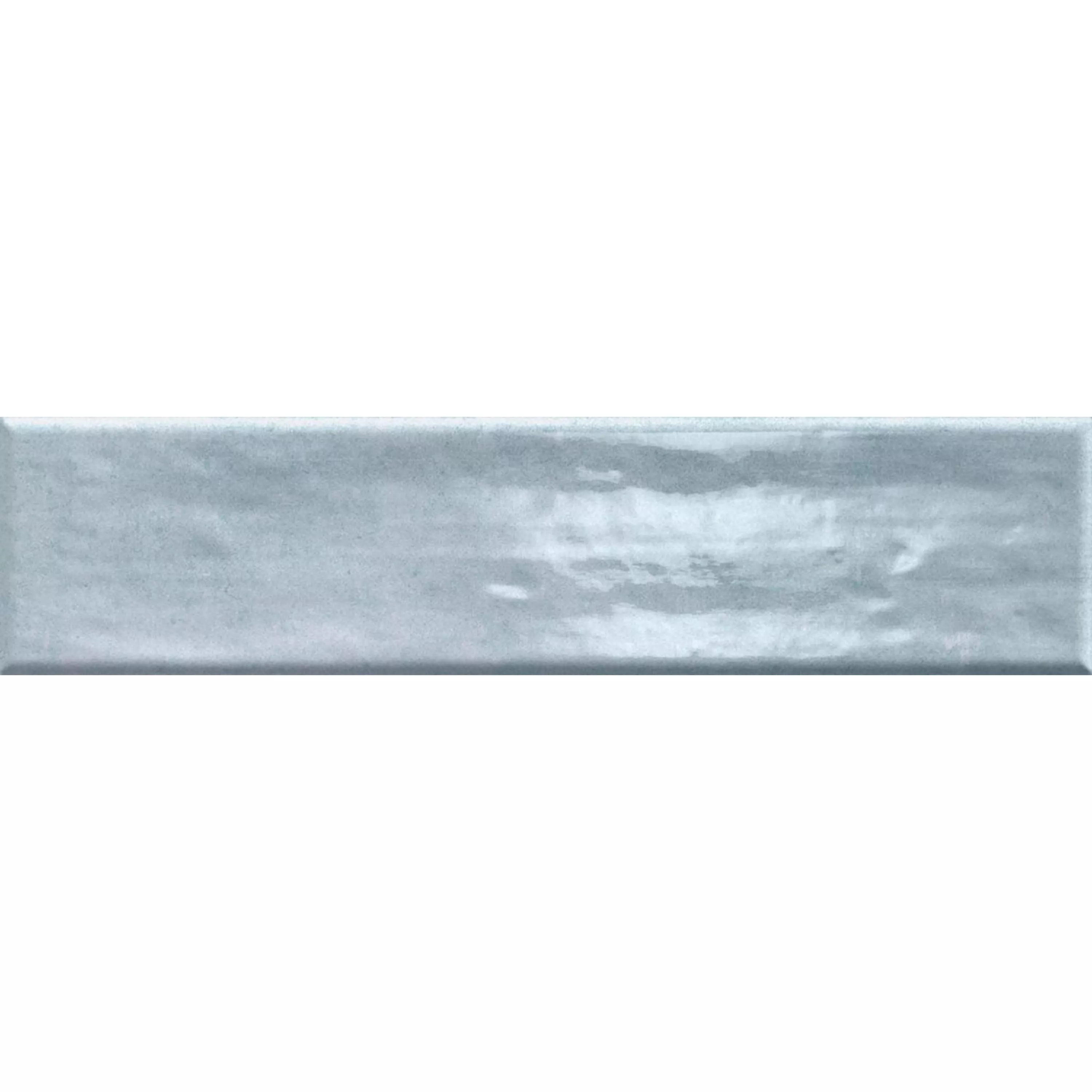 Wall Tiles Tropea Glossy Waved Blue 7,5x30cm