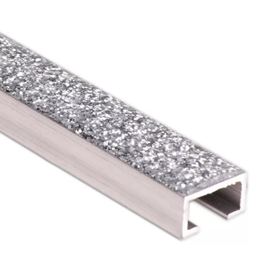 Bordes de Azulejos Vienna Gris Brillo 15x600mm