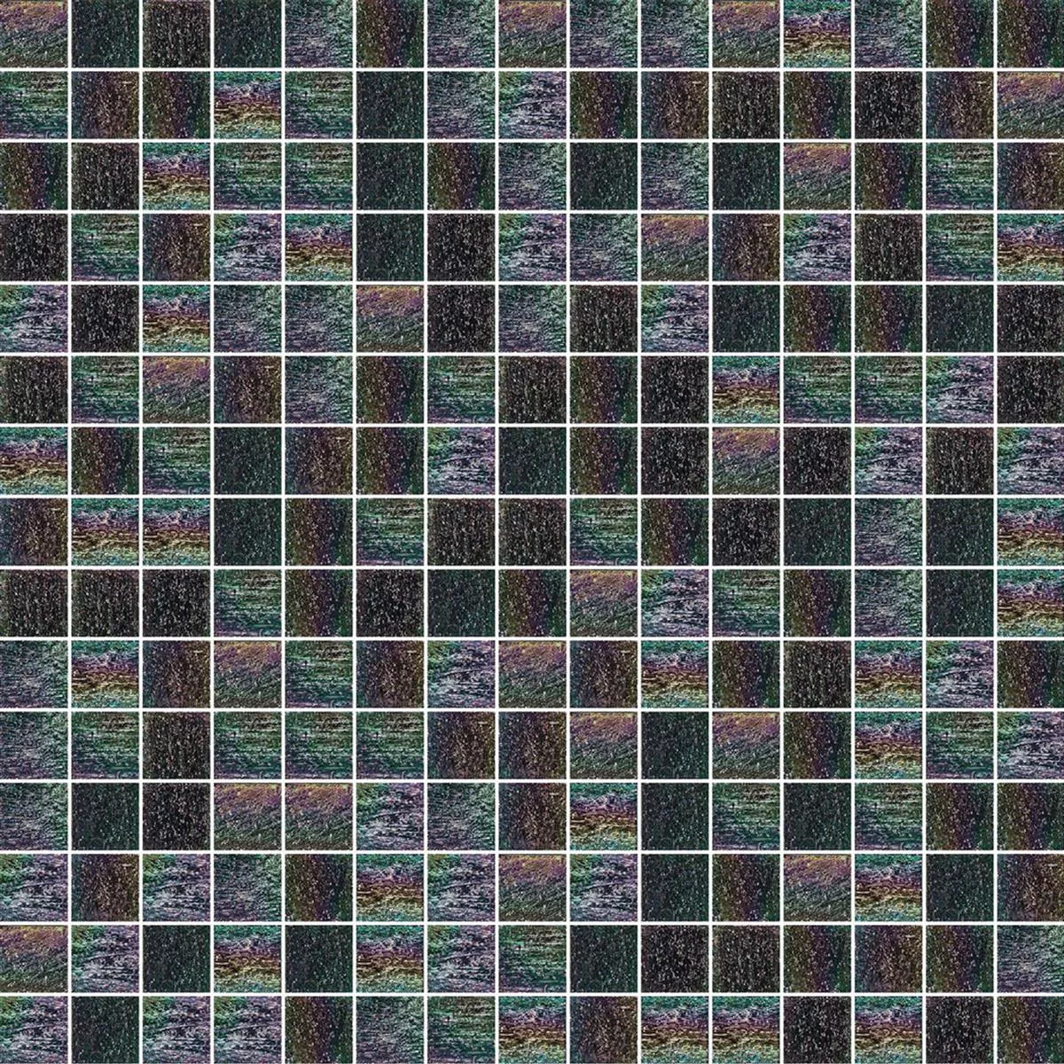 Glass Mosaic Tiles Trend-Vi 755 Shining 20x20 mm