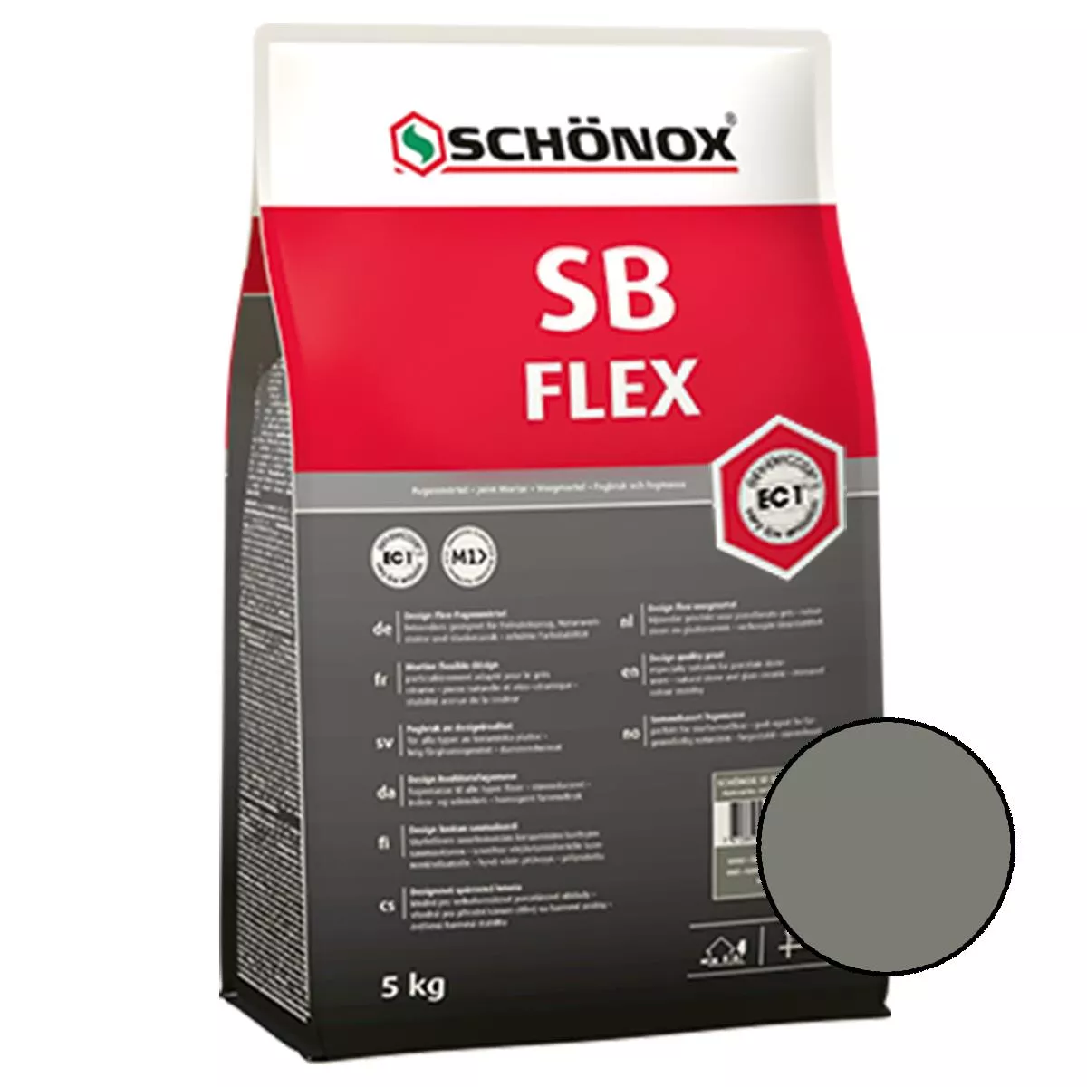 Joint mortar Schönox SB Flex Grey 5 Kg 