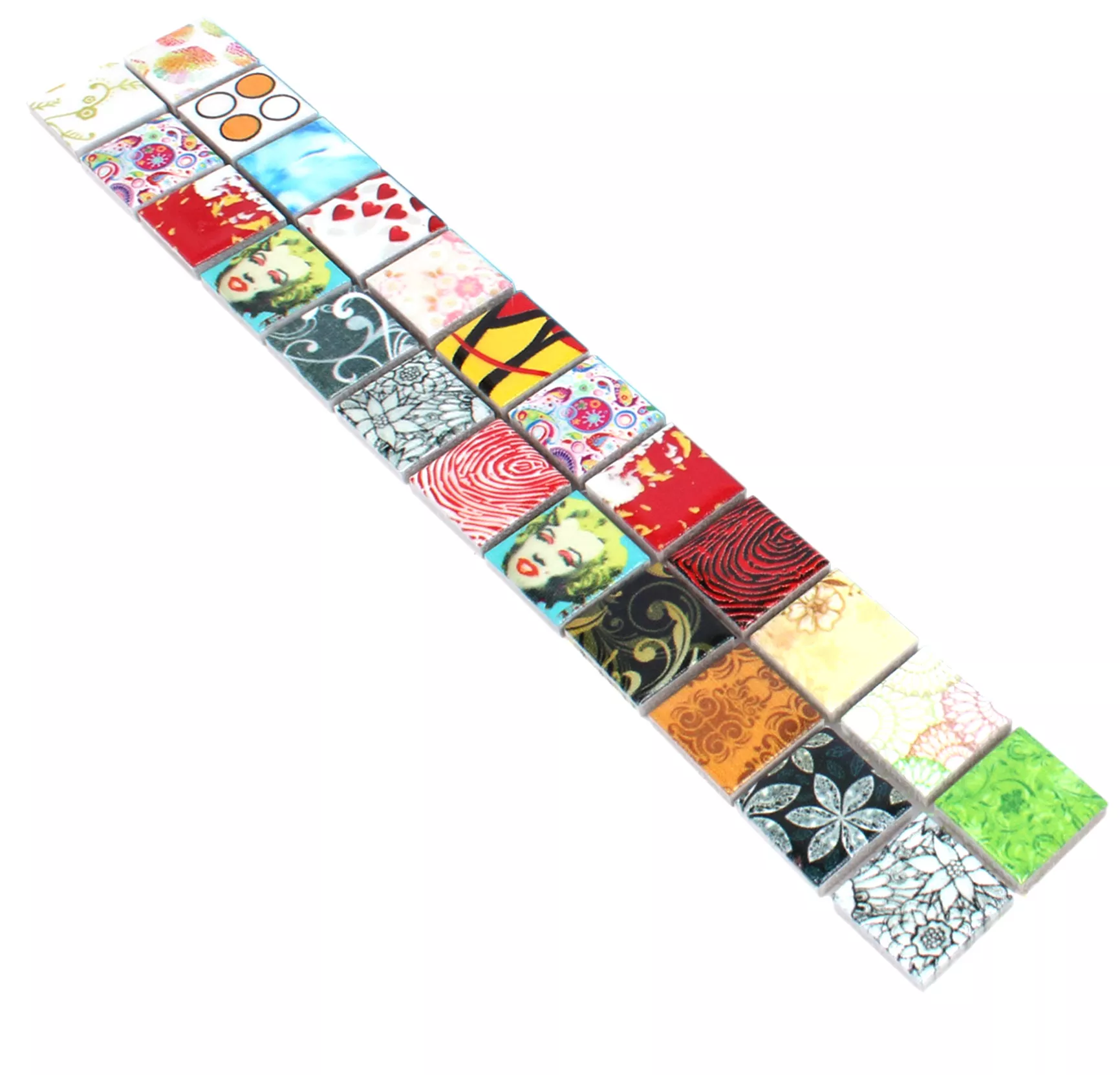 Ceramic Retro Border Easton Colored