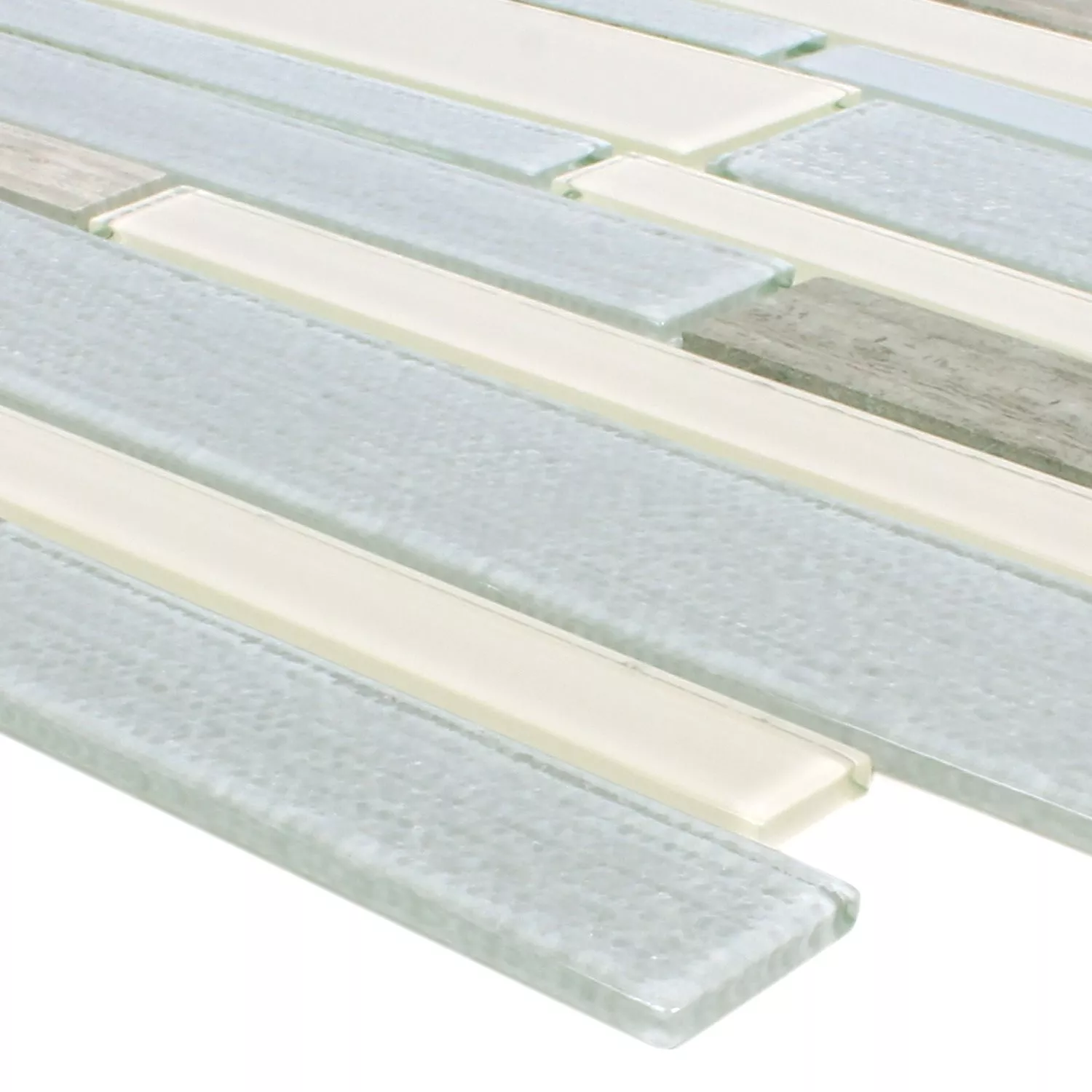 Azulejos De Mosaico Cristal Piedra Natural Kalamos Beige Gris