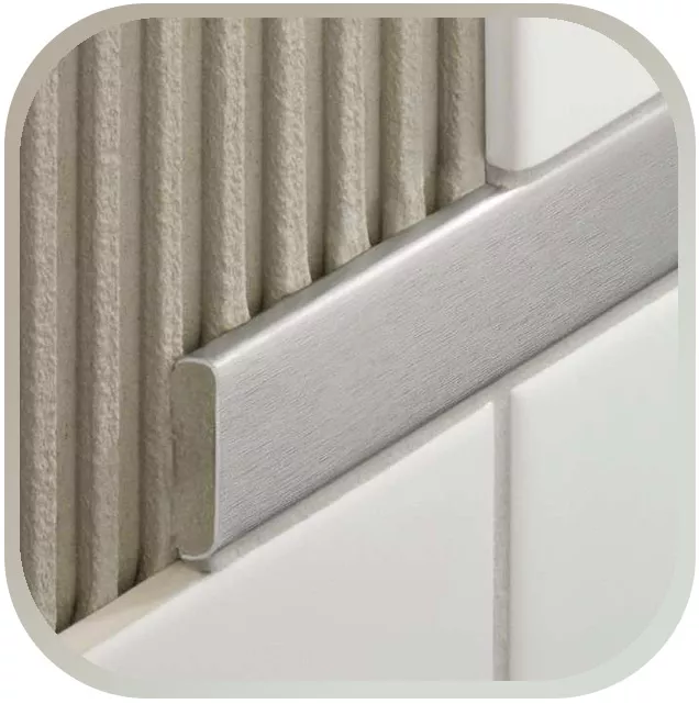 Border profile stainless steel brass aluminum