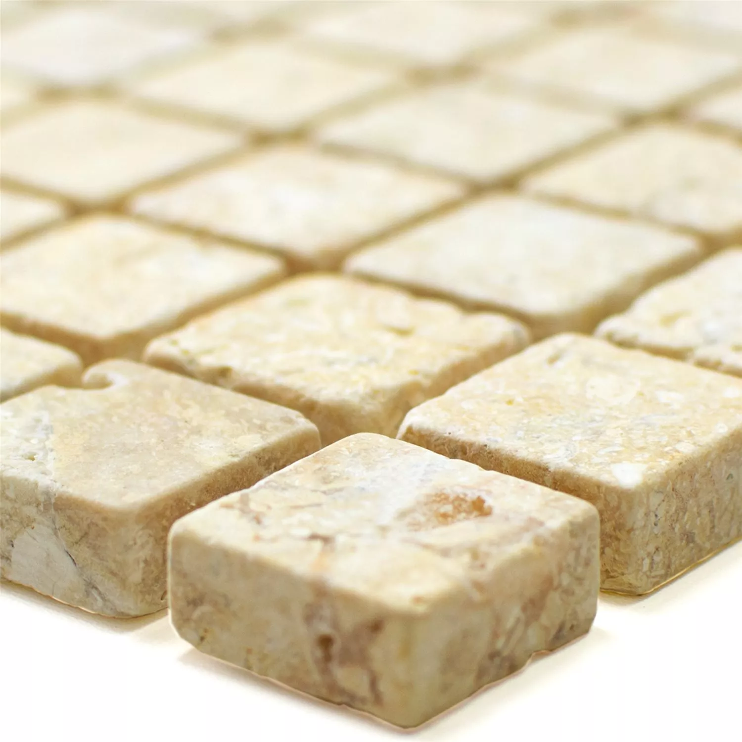 Mosaic Tiles Travertine Castello Gold 23